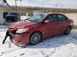 Salvage cars for sale at Northfield, OH auction: 2012 Toyota Corolla Base