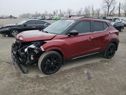 Salvage cars for sale at auction: 2021 Nissan Kicks SR