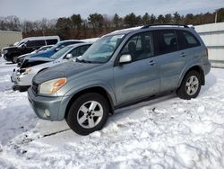 Salvage cars for sale at Exeter, RI auction: 2005 Toyota Rav4