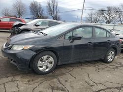 Salvage cars for sale at Moraine, OH auction: 2014 Honda Civic LX