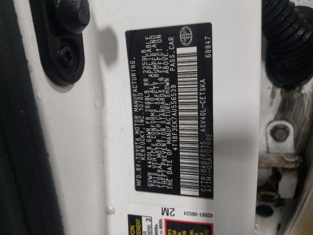 2010 Toyota Camry Base