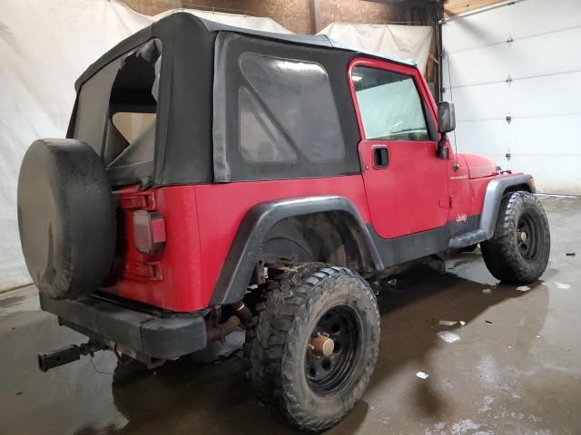 1999 Jeep Wrangler / TJ SE