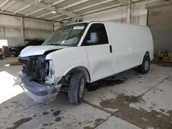 Salvage trucks for sale at Kansas City, KS auction: 2017 Chevrolet Express G3500