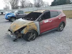 Salvage cars for sale at Gastonia, NC auction: 2017 Hyundai Santa FE Sport