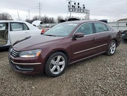 Volkswagen salvage cars for sale: 2012 Volkswagen Passat SE