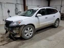 Salvage cars for sale at Billings, MT auction: 2016 Chevrolet Traverse LT