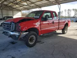 Salvage trucks for sale at Cartersville, GA auction: 2000 Ford F250 Super Duty