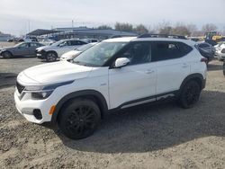 Salvage cars for sale at Sacramento, CA auction: 2022 KIA Seltos Nightfall