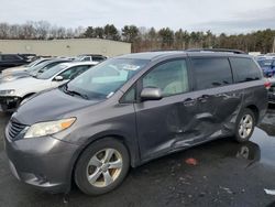 Toyota Sienna le salvage cars for sale: 2011 Toyota Sienna LE