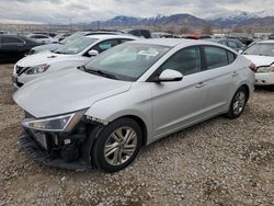 Salvage cars for sale at auction: 2019 Hyundai Elantra SEL