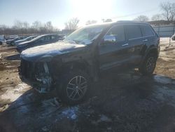 Jeep salvage cars for sale: 2017 Jeep Grand Cherokee Limited