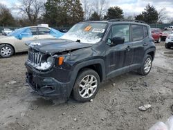 Salvage cars for sale at Madisonville, TN auction: 2017 Jeep Renegade Latitude