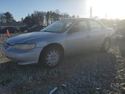 Honda Accord salvage cars for sale: 2001 Honda Accord LX