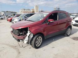 Salvage cars for sale at New Orleans, LA auction: 2021 Ford Ecosport SE