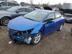 Salvage cars for sale at Bridgeton, MO auction: 2017 Chevrolet Cruze LT