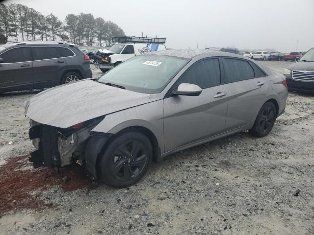 2023 Hyundai Elantra Blue