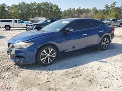 Salvage cars for sale at Houston, TX auction: 2017 Nissan Maxima 3.5S