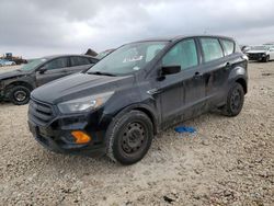 Salvage cars for sale at Taylor, TX auction: 2018 Ford Escape S