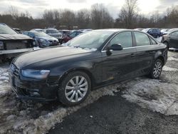 Salvage cars for sale at East Granby, CT auction: 2013 Audi A4 Premium