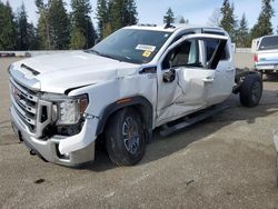 GMC salvage cars for sale: 2022 GMC Sierra C2500 SLE