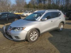 Salvage cars for sale at Waldorf, MD auction: 2015 Nissan Rogue S