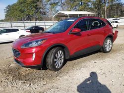 Salvage cars for sale at Austell, GA auction: 2021 Ford Escape Titanium