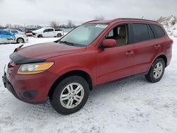 Salvage cars for sale from Copart London, ON: 2010 Hyundai Santa FE GLS