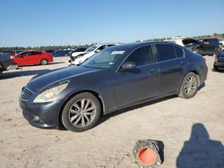 Salvage cars for sale at auction: 2012 Infiniti G37 Base