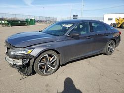 Honda Vehiculos salvage en venta: 2018 Honda Accord Sport