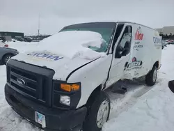 Salvage trucks for sale at Elmsdale, NS auction: 2012 Ford Econoline E250 Van