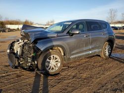 Salvage cars for sale at Columbia Station, OH auction: 2019 Hyundai Santa FE SEL