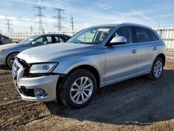 Salvage cars for sale at Elgin, IL auction: 2015 Audi Q5 Premium