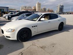 Salvage cars for sale at New Orleans, LA auction: 2009 Maserati Quattroporte