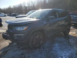 Jeep salvage cars for sale: 2017 Jeep Compass Trailhawk