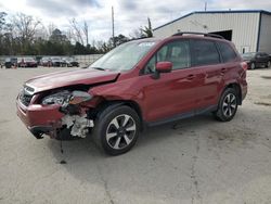 2017 Subaru Forester 2.5I Premium en venta en Savannah, GA