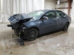 Salvage cars for sale at Leroy, NY auction: 2019 Toyota Corolla L