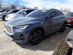 Salvage cars for sale at Walton, KY auction: 2023 Infiniti QX55 Luxe