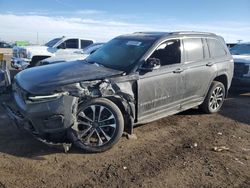 Jeep salvage cars for sale: 2022 Jeep Grand Cherokee Overland