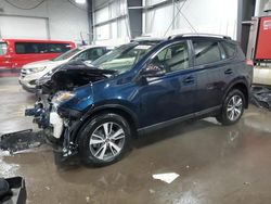 Salvage cars for sale at Ham Lake, MN auction: 2017 Toyota Rav4 XLE