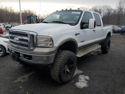 Salvage trucks for sale at East Granby, CT auction: 2006 Ford F350 SRW Super Duty