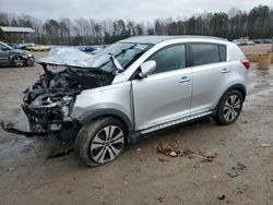 Salvage cars for sale at Charles City, VA auction: 2013 KIA Sportage EX