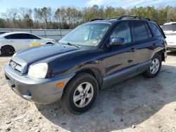 Salvage cars for sale at Charles City, VA auction: 2005 Hyundai Santa FE GLS