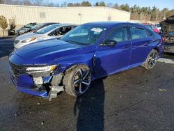 Honda salvage cars for sale: 2021 Honda Accord Sport