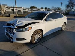 Salvage cars for sale at Sacramento, CA auction: 2014 Ford Fusion SE