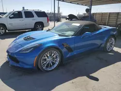 Salvage cars for sale at Anthony, TX auction: 2015 Chevrolet Corvette Z06 3LZ