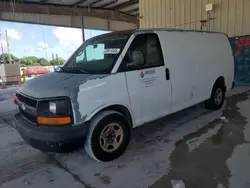 Salvage trucks for sale at Homestead, FL auction: 2007 Chevrolet Express G1500