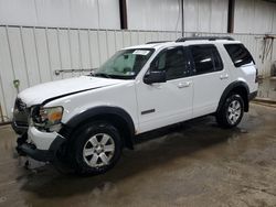 Ford salvage cars for sale: 2007 Ford Explorer XLT