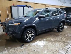 Vehiculos salvage en venta de Copart Kincheloe, MI: 2016 Jeep Cherokee Trailhawk