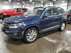 Salvage cars for sale at Ham Lake, MN auction: 2014 Volkswagen Tiguan S