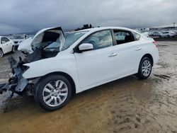 Salvage cars for sale at American Canyon, CA auction: 2015 Nissan Sentra S